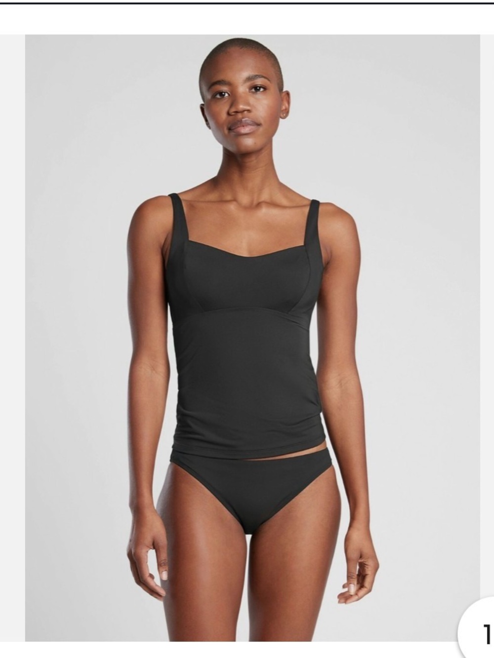 Athleta Entwined swim top 36 D/DD in great condition